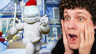 Frostbear É O Animatronic Mais Rápido Hello Neighbor Mod