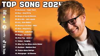Clean pop playlist of 2024 - Ed Sheeran, Adele, Selena Gomez, The Weeknd, Miley Cyrus, Rihanna
