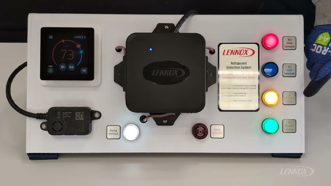 Режимы системы обнаружения хладагента Lennox | Инициализация, мониторинг, устранение неисправност...