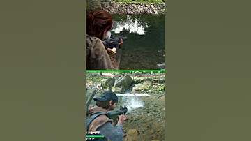 SHOOTING IN WATER COMPARISON (TLOU2 VS DAYS GONE) PART 14