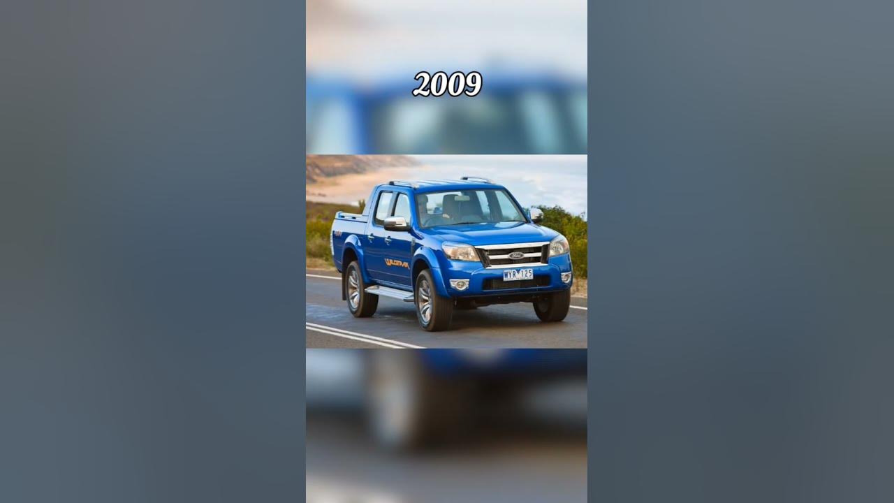 Evolution of Ford Ranger (1982~2023) #shorts #ytshorts