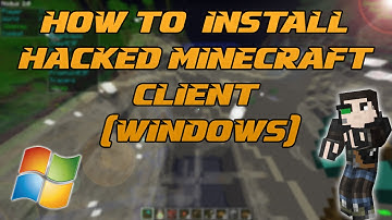 Minecraft 1.7.2 - 1.8.9: How to install Nodus hacked client (Windows 7)