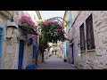 Walking in Izmir Yeni Foça: Wonderful Stone Houses | Turkey (October 2020)