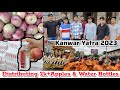 Distributing Apples &amp; Water Bottles || Kanwar Yatra 2023 || Mumbai ||