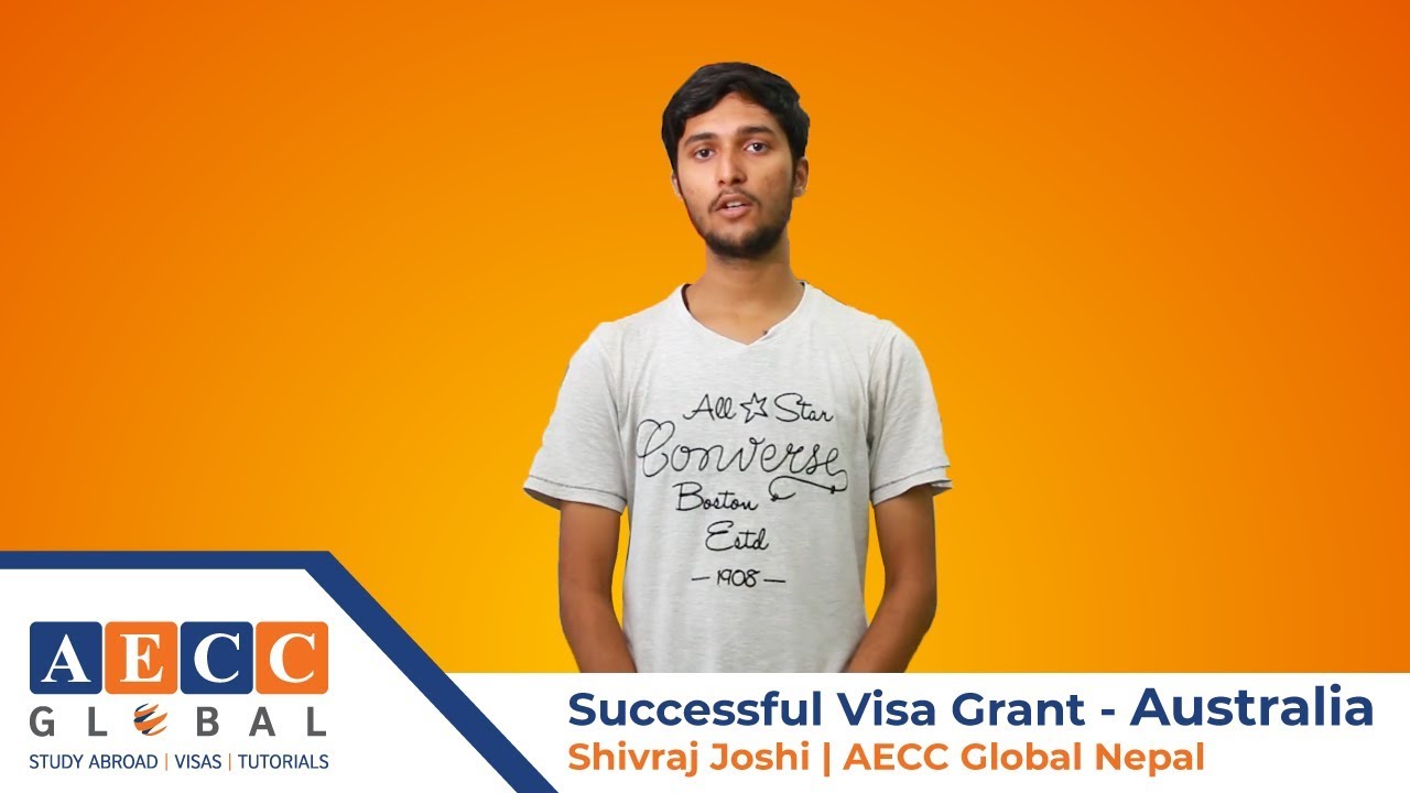 Congratulations! Shivraj Joshi for Successful Visa Grant | AUSTRALIA | AECC Global Nepal