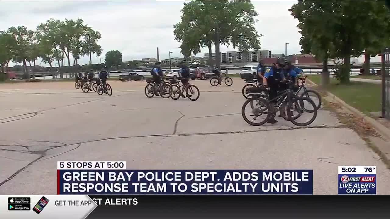 Green Bay Police Department adds Mobile Response Team to specialty units