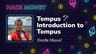 Tempus  Introduction to Tempus