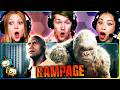 RAMPAGE (2018) Movie Reaction! | First Time Watch! | Dwayne "The Rock" Johnson | Jeffrey Dean Morgan