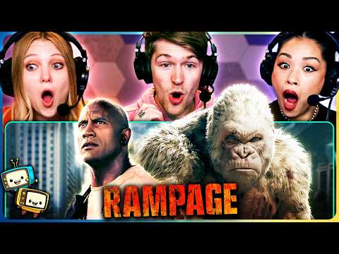 RAMPAGE (2018) Movie Reaction! | First Time Watch! | Dwayne "The Rock" Johnson | Jeffrey Dean Morgan