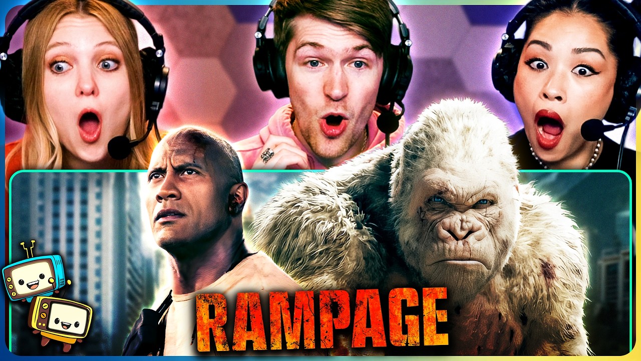 RAMPAGE (2018) Movie Reaction! | First Time Watch! | Dwayne "The Rock" Johnson | Jeffrey Dean Morgan