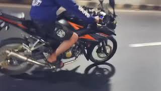 Knalpot proliner vs knalpot Sc project cbr 150R (K45N)