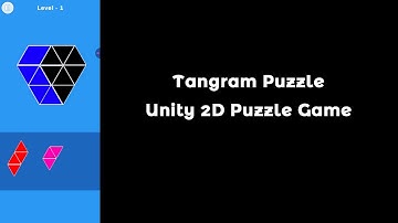 Tangram Unity Block Puzzle Game | Unity 2D Puzzle Game Template | 2D Game Unity