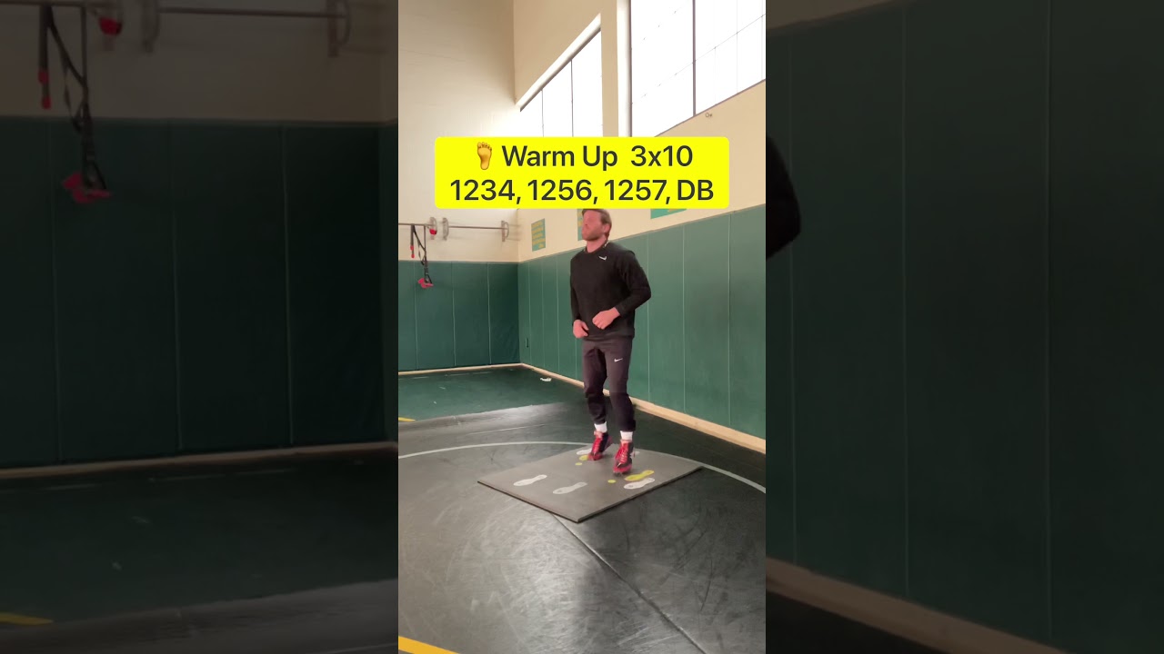 Wrestling Footwork Workout