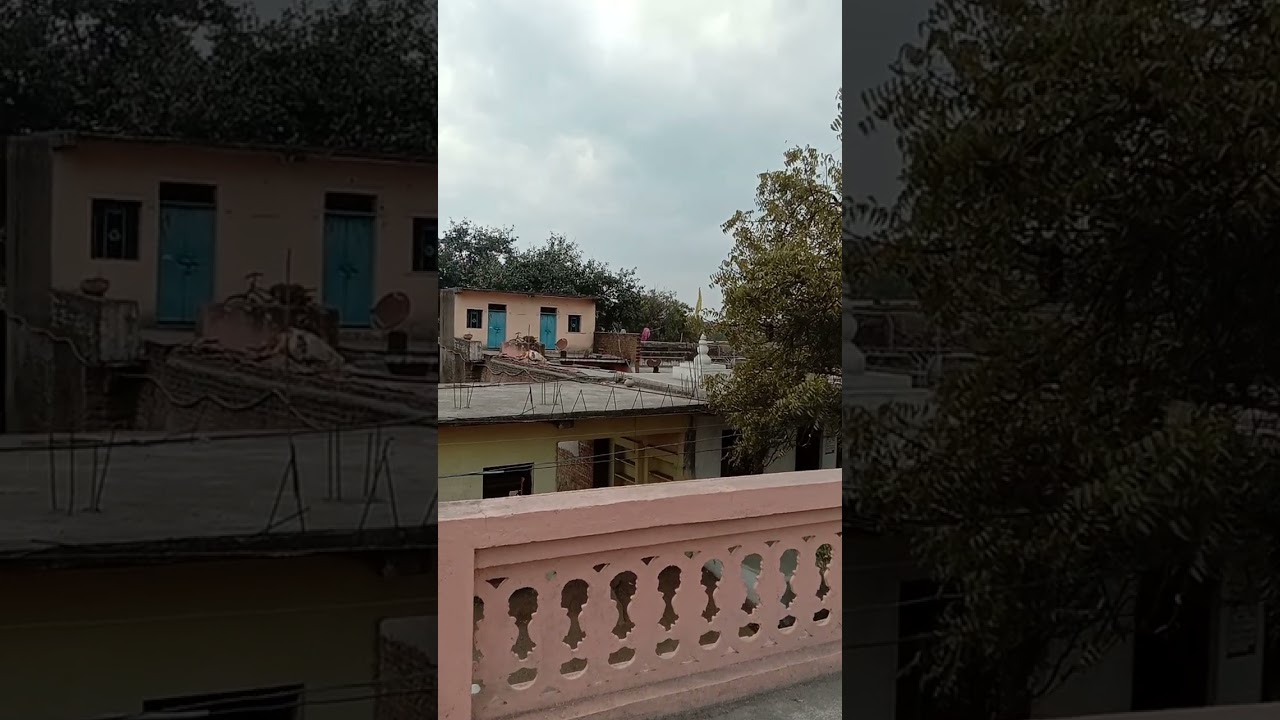 A natural village view