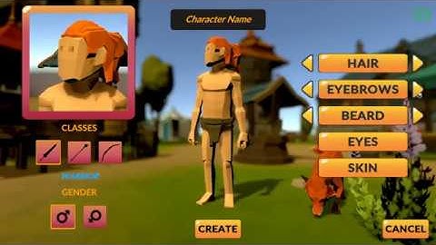Character Creation in Atavism and Unity