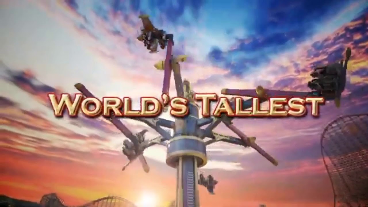 Dare Devil Dive Flying Machines new for 2020 at Six Flags Fiesta Texas Zamperla Air Race