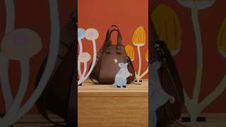 Fluffy hamsters frolic out from paintings of artists Suna Fujita and onto hand-crafted #LOEWE bags.