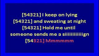 Lizzy McAlpine -  Staying (karaoke)