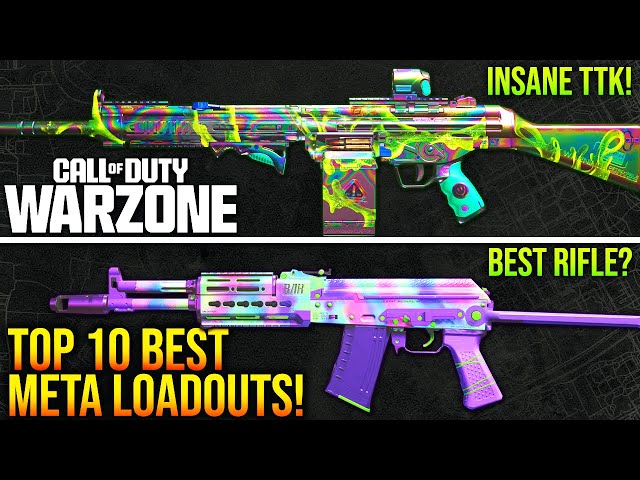 WARZONE 2: Top 10 BEST META WEAPONS After Update Ranked! (WARZONE 2 Best  Loadouts) 