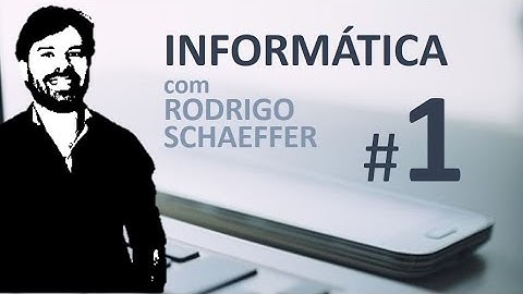 Informática para concursos com Rodrigo Schaeffer #1