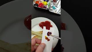 MIxing the Color of Ketchup Starting With Teal Ketchup Color
