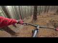 Dark side of the loam slip and slide mtb