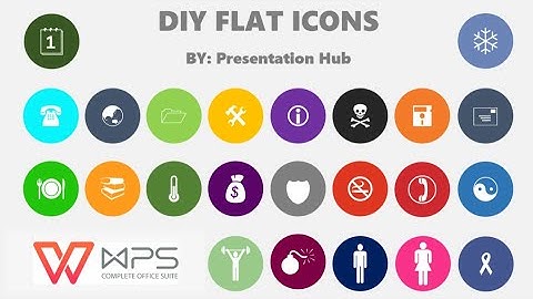 HOW TO CREATE ICONS USING "SYMBOL" ON WPS PRESENTATION
