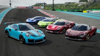 Ferrari 488 Pista vs McLaren 720S vs 911 GT2 RS vs Aventador SV vs Ford GT - Forza Horizon 4!