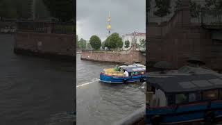 Rainy day in Saint Petersburg #alanwalker #saintpetersburg #nevariver #boating #trending #opendoor