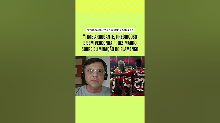 Mauro disse que o time é "arrogante, preguiçoso e sem vergonha". Você concorda? #shorts