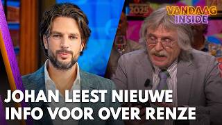 Johan Derksen Leest Nieuwe Informatie Voor Over Renze Klamer Na Statement Rtl Vandaag Inside