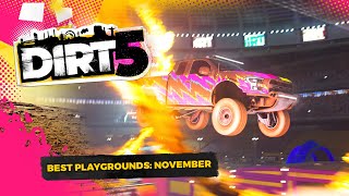 DIRT 5 | INCREDIBLE Arenas! | Playgrounds Of The Month | November 2020