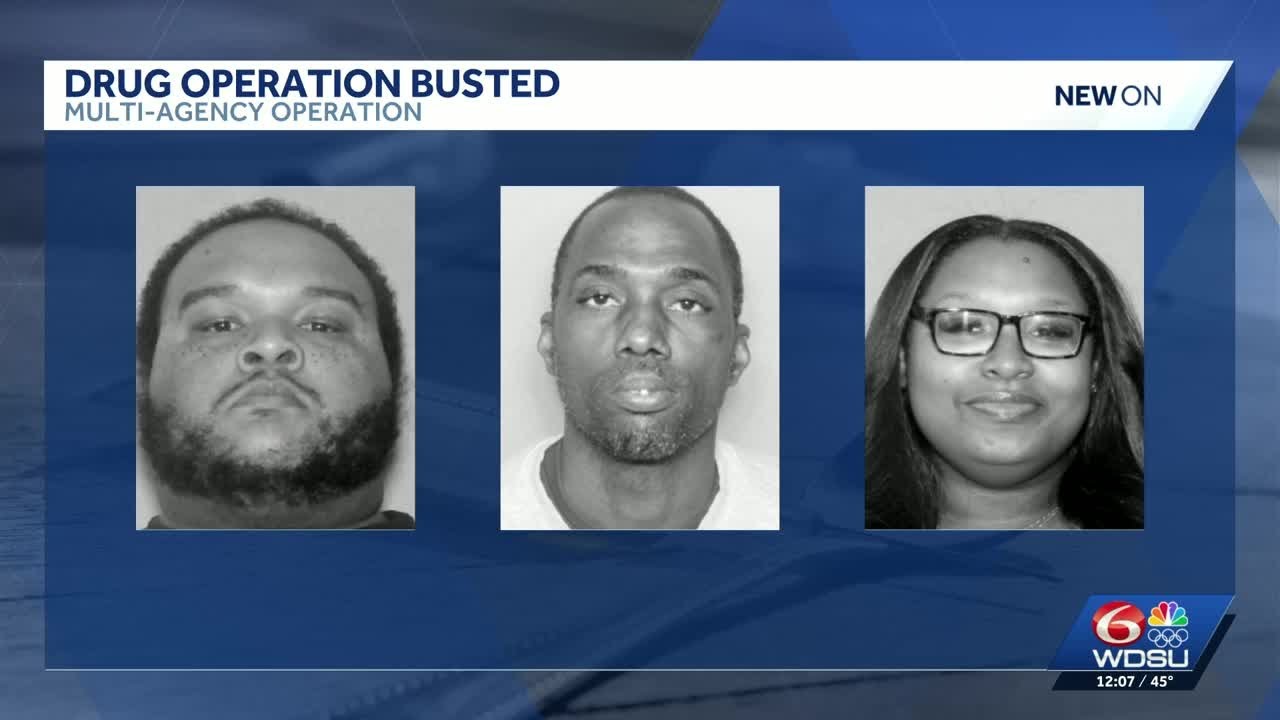 Three people arrested during multi-agency drug operation - YouTube