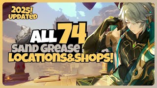 All 74 Sand Grease Pupa Locations U0026 Shops  Alhaitham U0026 Dehya Ascension Material  Genshin Impact