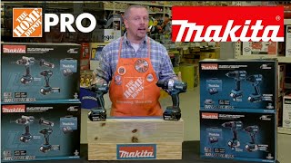 Makita 18-Volt Lithium-Ion Brushless Combo Kits - The Home Depot