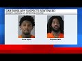 Two men sentenced for Madison car burglaries