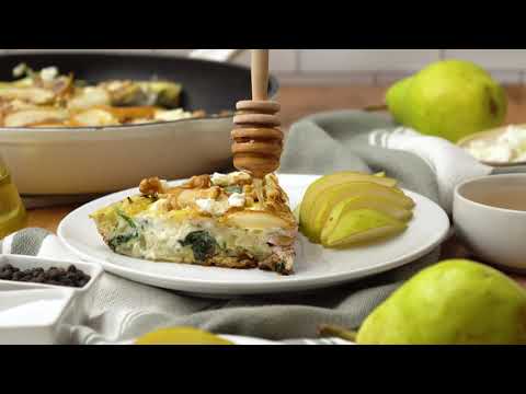 Video: Frittata Con Queso