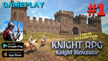Knight RPG - Knight Simulator  Gameplay Walkthrough | (Android, iOS) #jerryisgaming #1