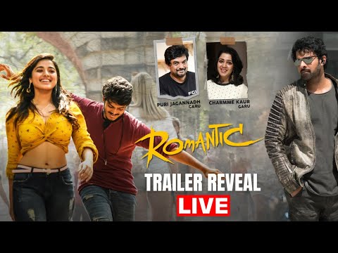 LIVE : Romantic Trailer Reveal Event | Akash Puri, Ketika Sharma | Puri Jagannadh | Charmme Kaur
