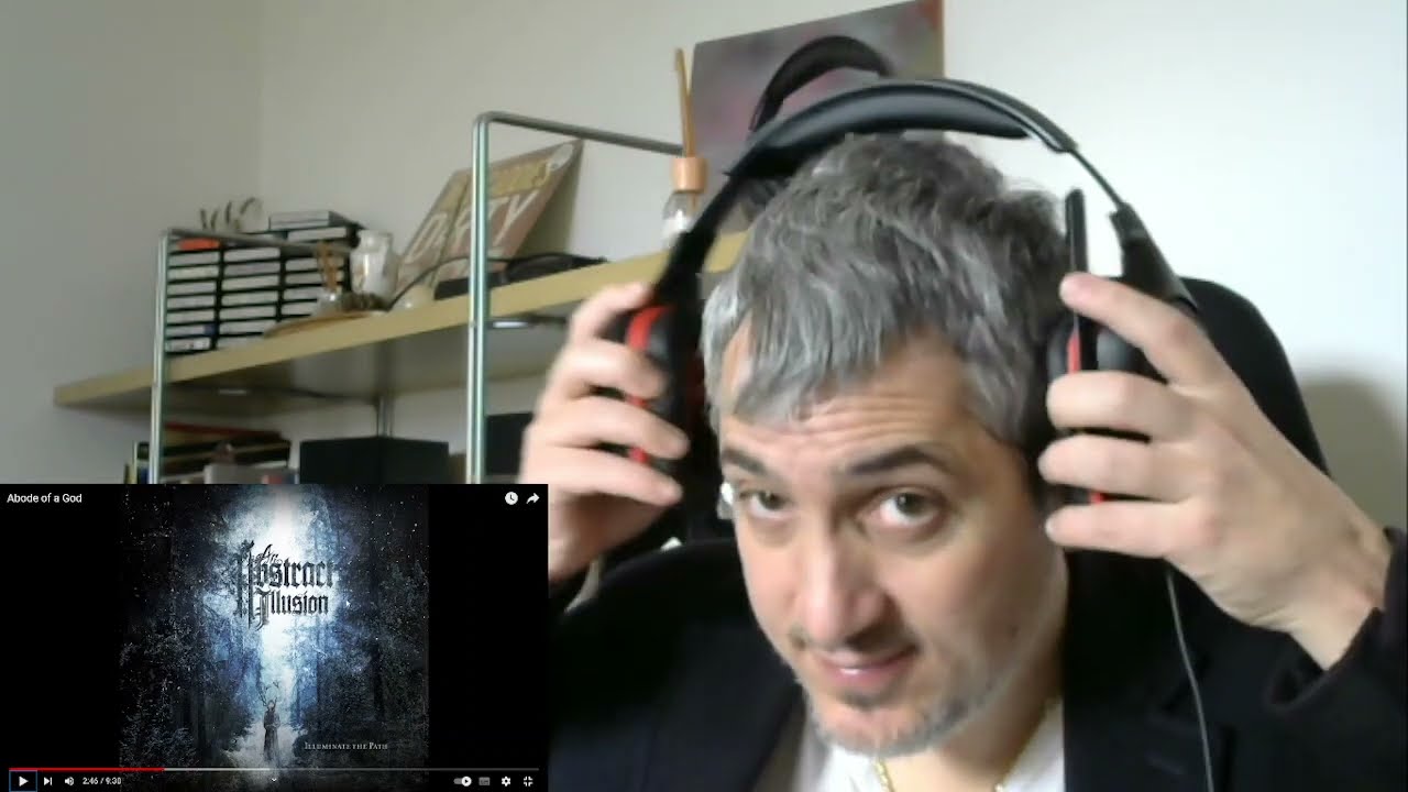 An Abstract Illusion Abode Of A God reaction Punk Rock Head italian Singer& BassPlayer James Giacomo