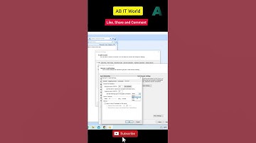 Configure email on outlook  #youtube