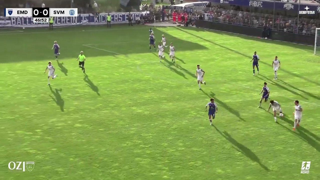 Spielhighlights Kickers Emden vs SVM