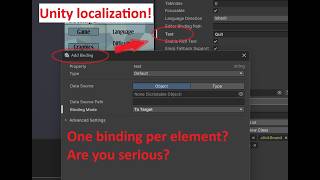 Localization with Unity Toolkit (UITK) / UI Builder... and an easy way