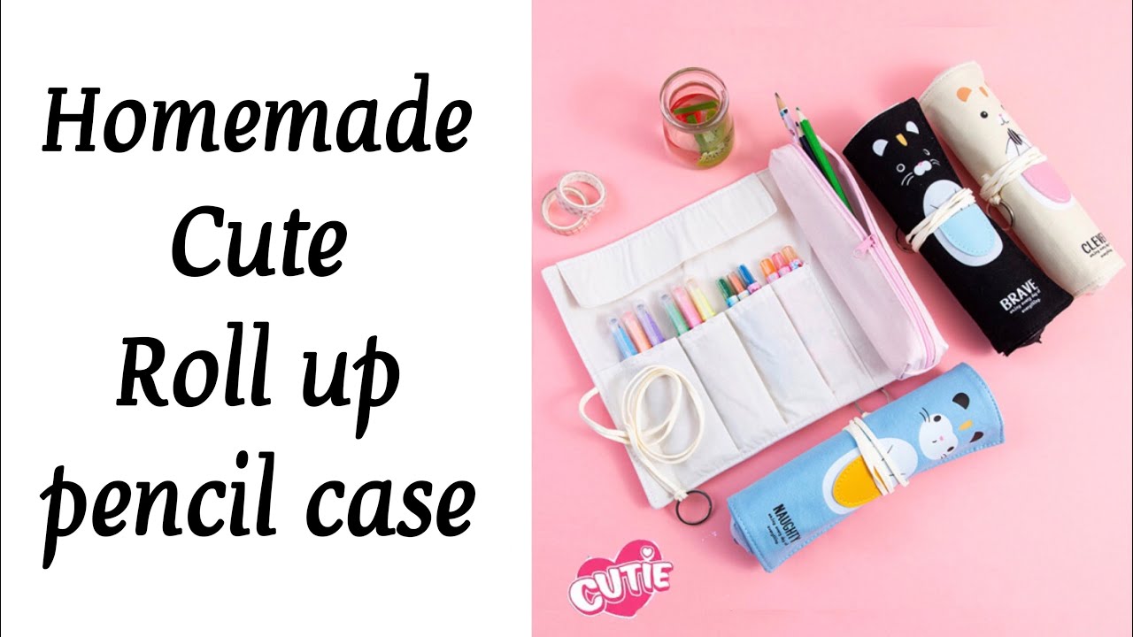 how-to-make-cute-roll-up-pencil-case-diy-pencil-case-paper-pencil