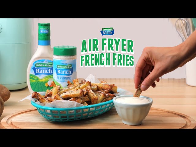 Air Fryer Parmesan Ranch French Fries Recipe & Weston French Fry Cutter  Review - From Val's Kitchen