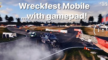 Wreckfest Mobile | Gameplay with Gamepad | Maxed Ultra Graphics Android iOS