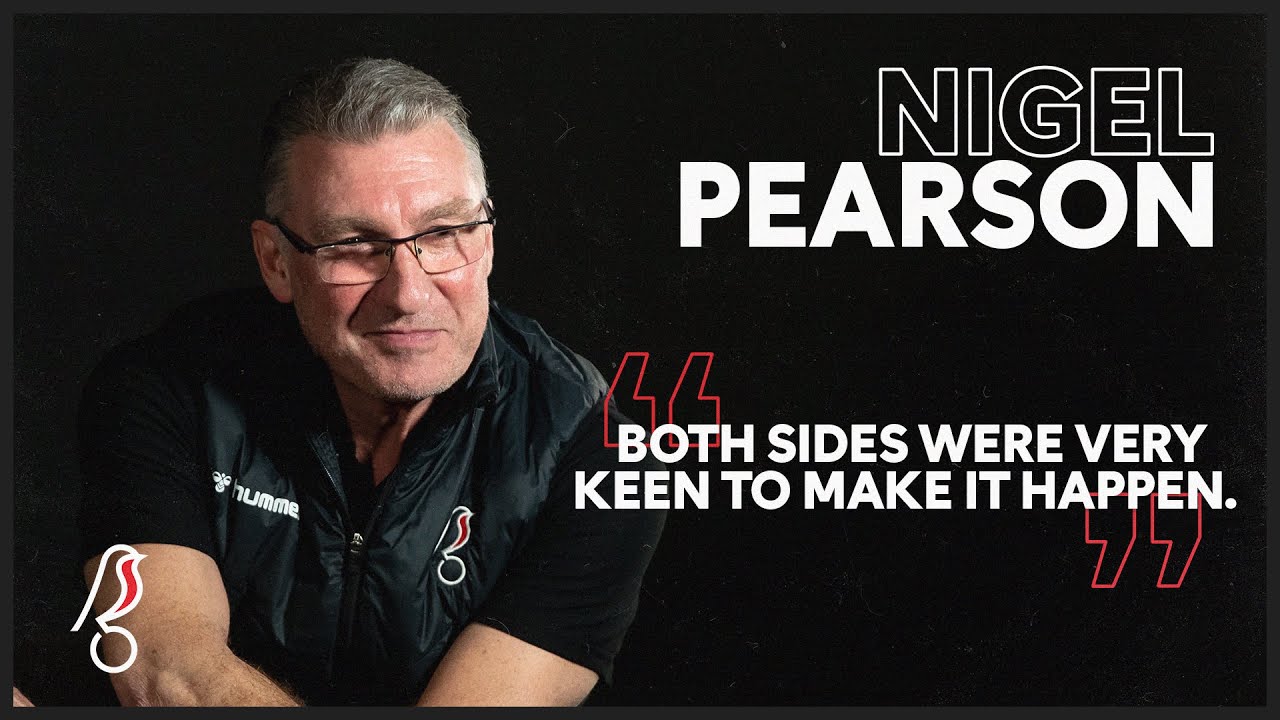 Первое интервью Найджела Пирсона в качестве менеджера «Бристоль Сити»!