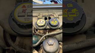 Building pressure in your diesel cooling system? Check this #diesel #powerstroke #mechanic