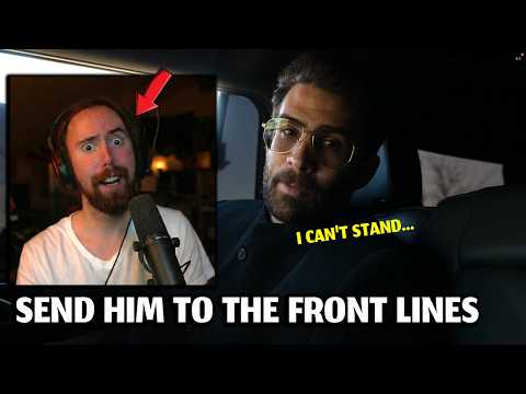 Thumbnail for While our taxes bomb a school in Iran, what is Asmongold saying Hasanabi Reacts
