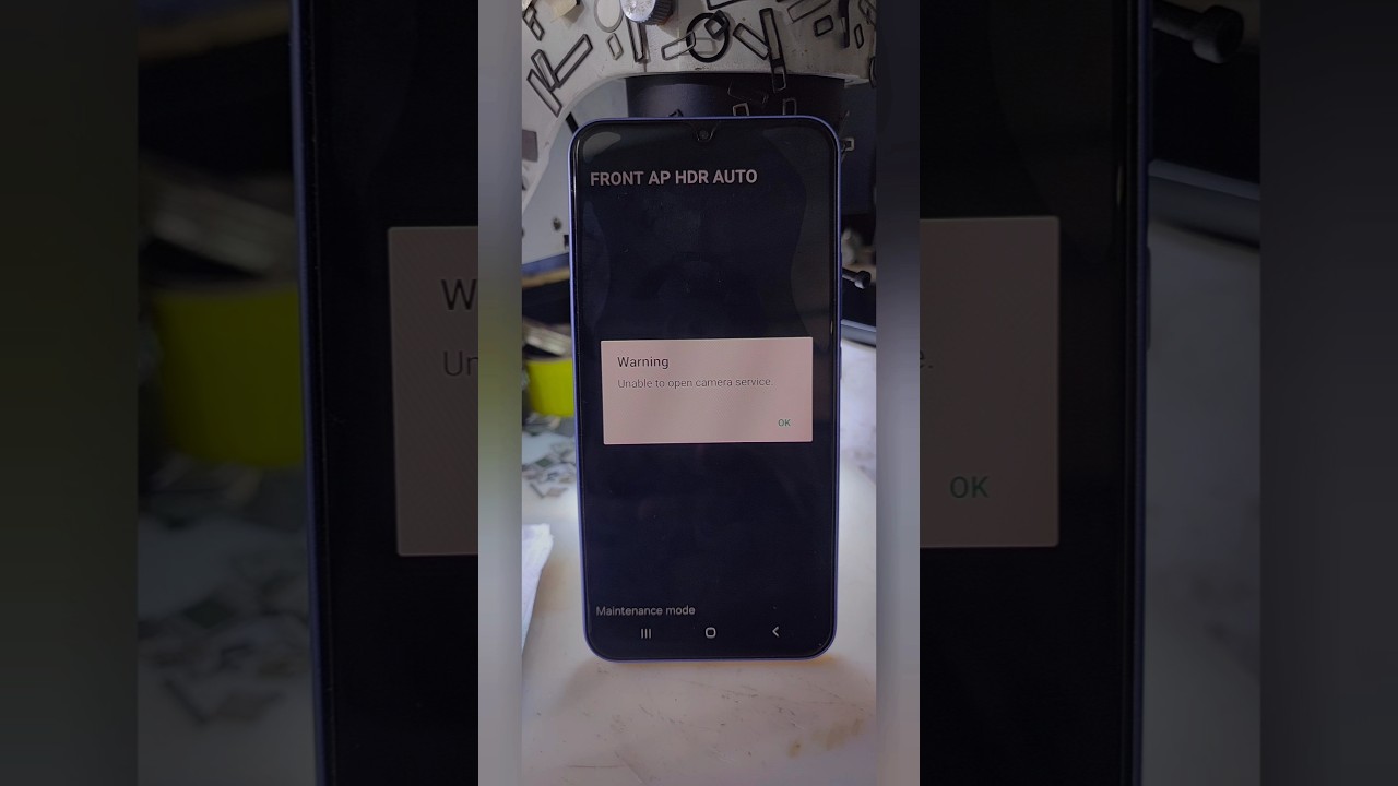 Samsung galaxy a34 5g warning unable to camera open service camera 📸 not working problem easy fix 👊